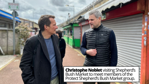 Christophe at Shepherd's Bush Market